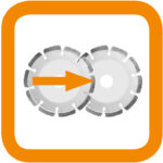 Regolazione profondità di taglio